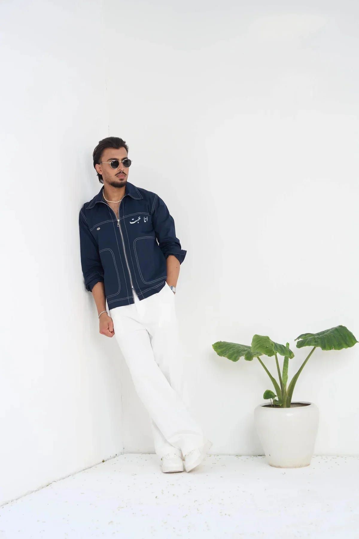 Aham Prema Navy Full Sleeve Shirt - image 7