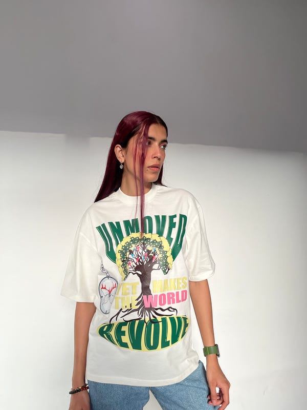 Inner Saints — Revolve Off White Oversized T-Shirt