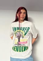 Revolve Off White Oversized T-Shirt view 3