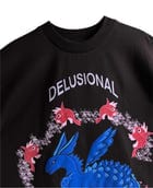 Delusional Oversized T-shirt view 2