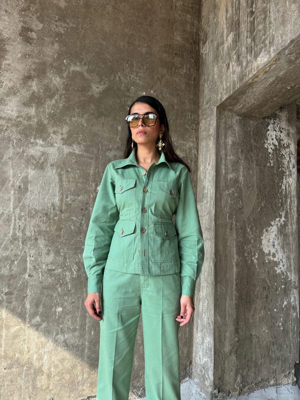 Inner Saints — Vintage Green Co-ord Set