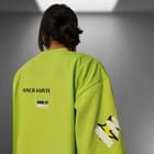 Grounded Cupid Oversized Neon Green T-shirt view 4