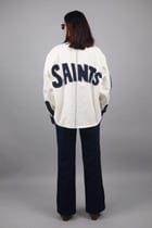 Denim White Blue Shirt & Straight Fit Jeans Set view 1