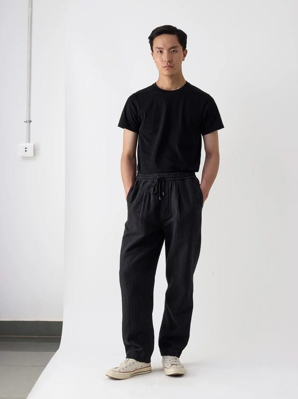 ITOH — IT.EXC.24.37 OVERDYED DRAWSTRING PANTS
