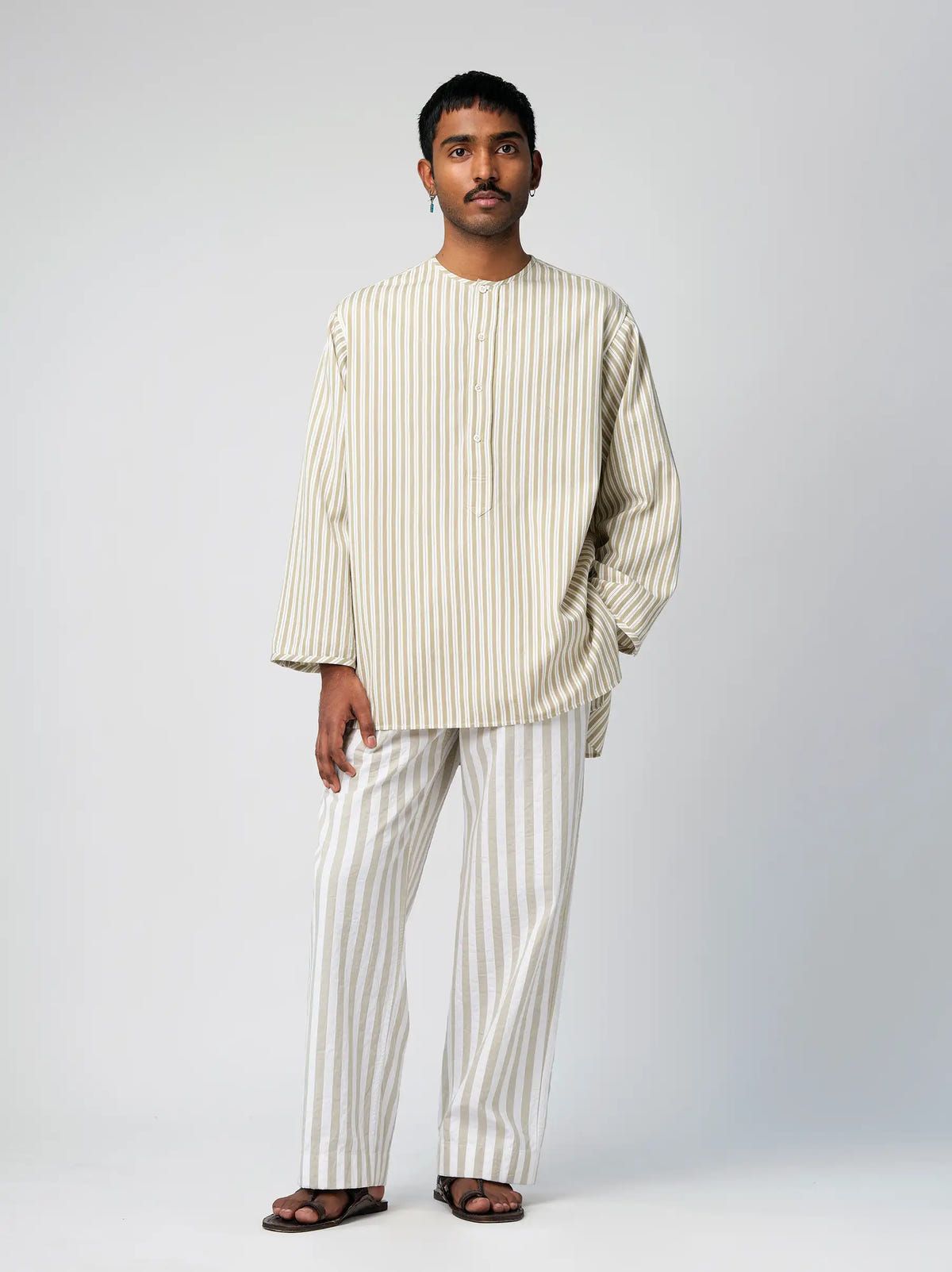 IT.025.16.152 LOOSE PLACKET SHIRT - image 1