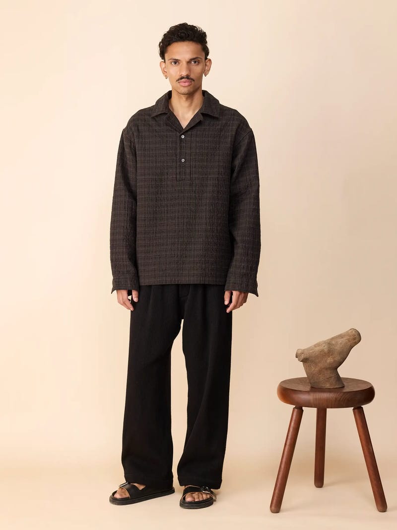 IT.024.15.128 PADDED FRONT PLACKET SHIRT