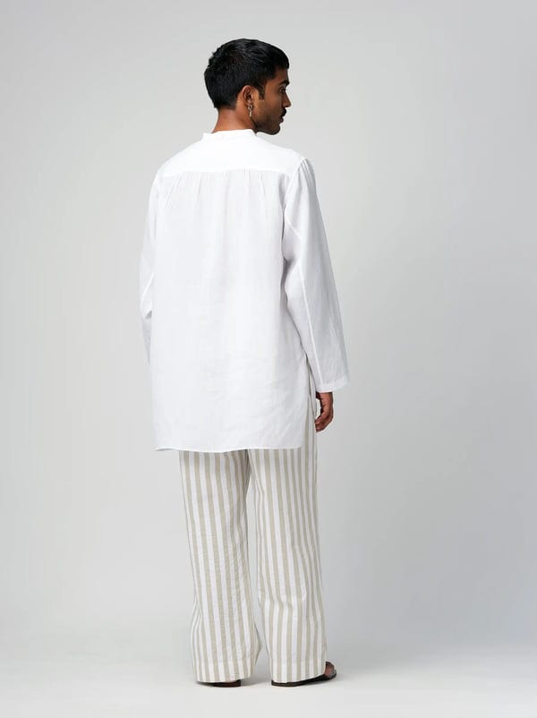 ITOH — IT.025.16.158 PLEATED LONG SHIRT