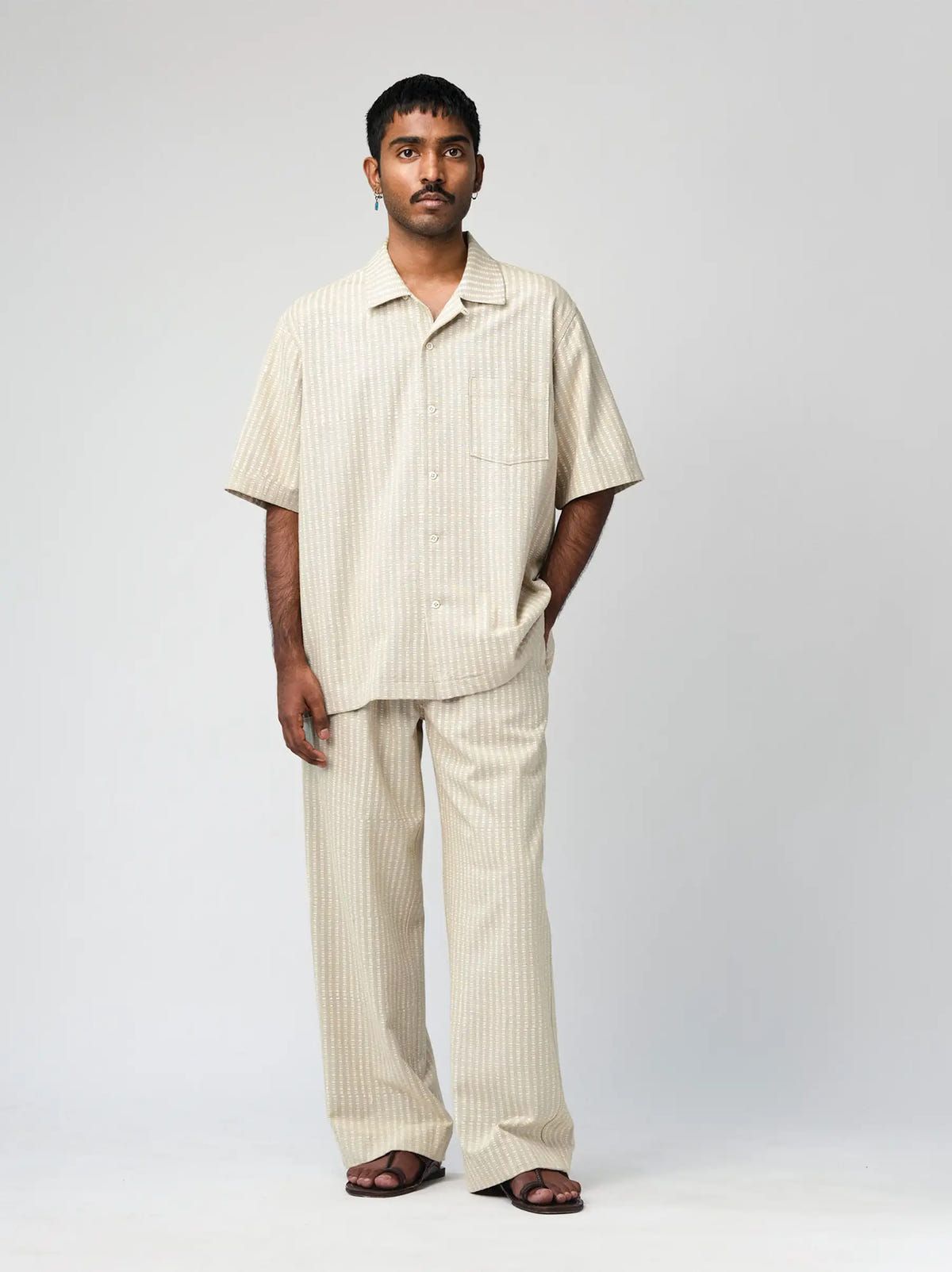 IT.025.16.146 PRINTED PLEATED PANTS - image 3
