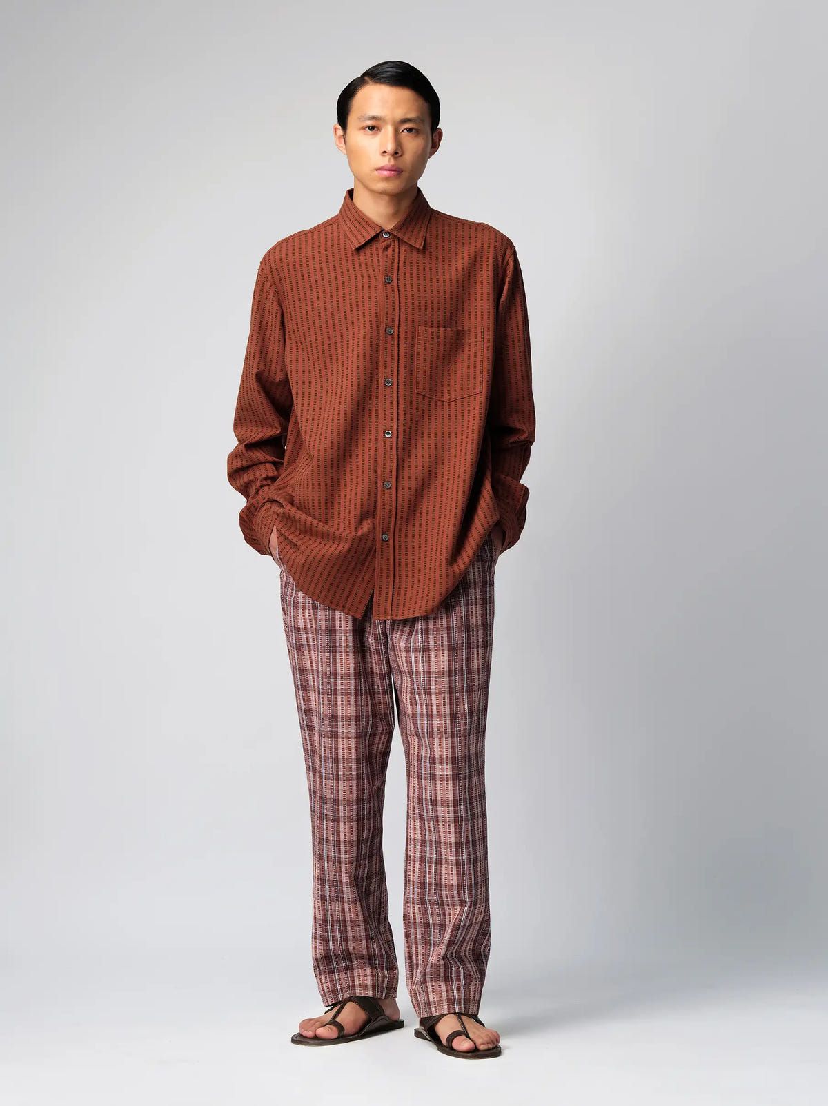 IT.025.16.147 PRINTED CLASSIC SHIRT - image 3