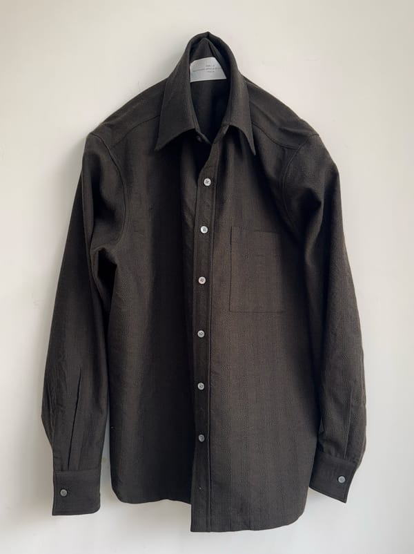 ITOH — IT.EXC.25.58 WOOL OVERSHIRT