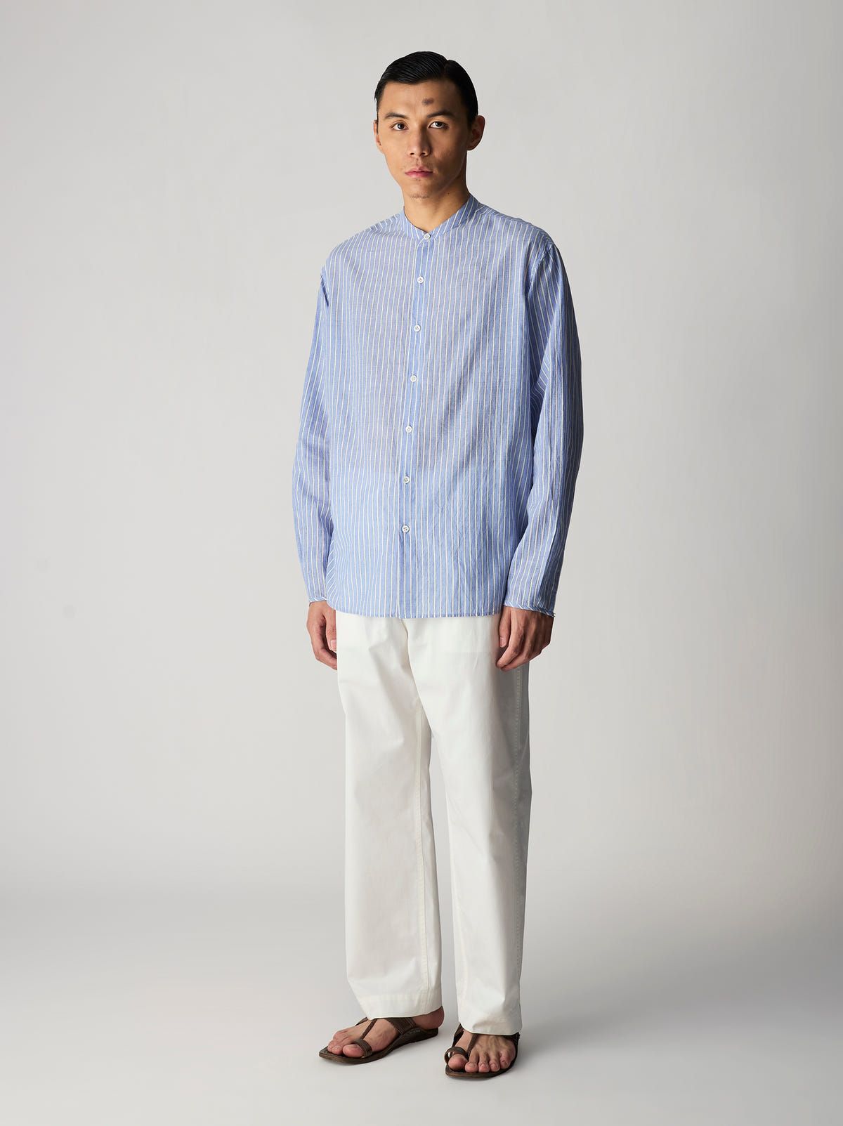 IT.026.17.203 BAND COLLAR SHIRT - image 1