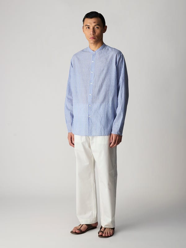ITOH — IT.026.17.203 BAND COLLAR SHIRT