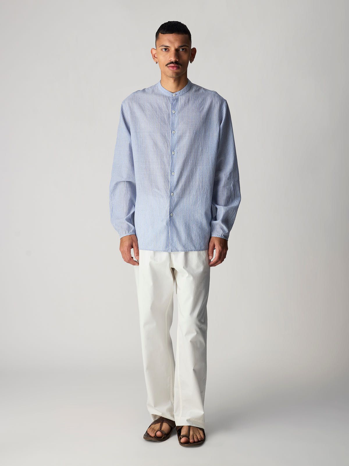 IT.026.17.203 BAND COLLAR SHIRT - image 4