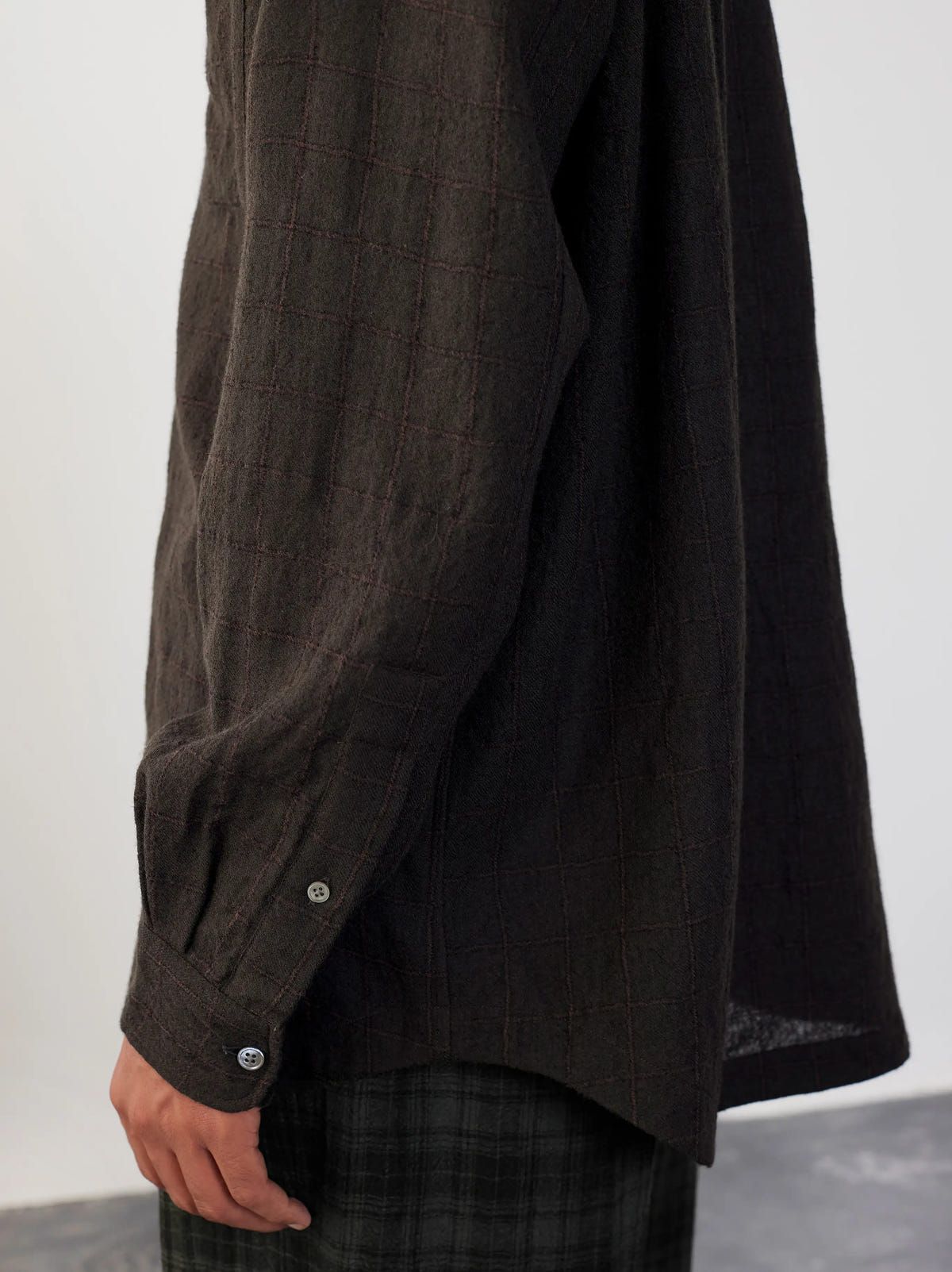 IT.EXC.23.18 BAND COLLAR EASY SHIRT - image 5