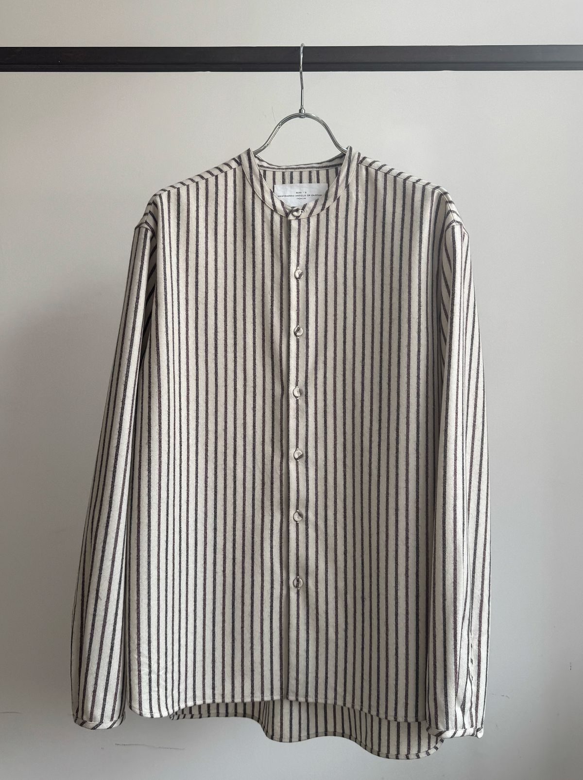 IT.EXC.25.56 BAND COLLAR SHIRT - image 7