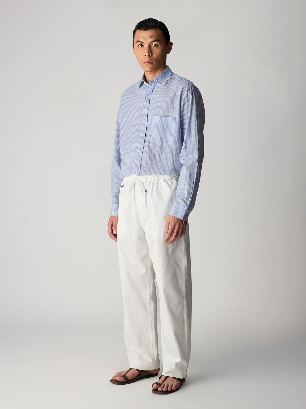 IT.026.17.205 RELAXED FIT DRAWSTRING TROUSERS - image 1