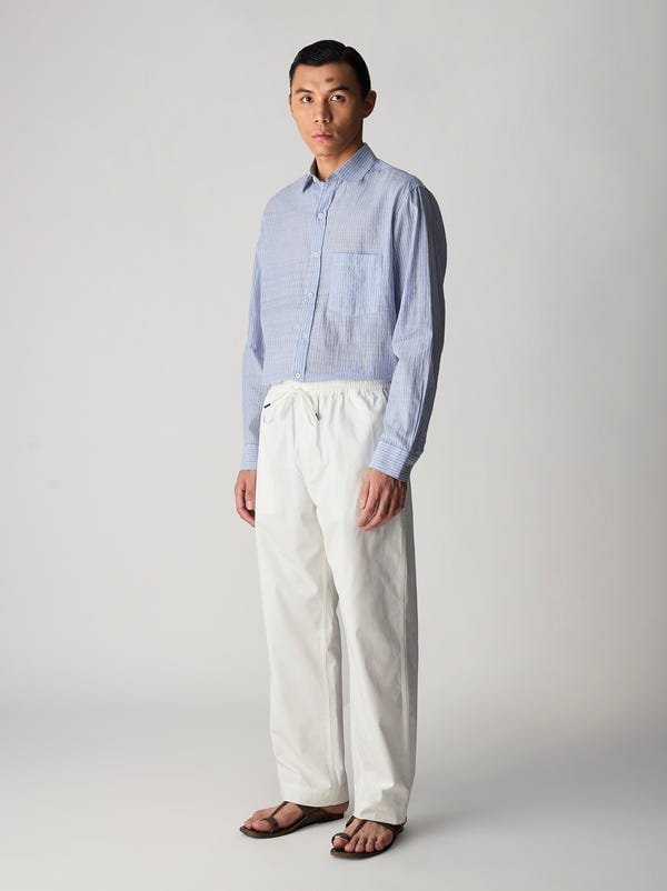 ITOH — IT.026.17.205 RELAXED FIT DRAWSTRING TROUSERS