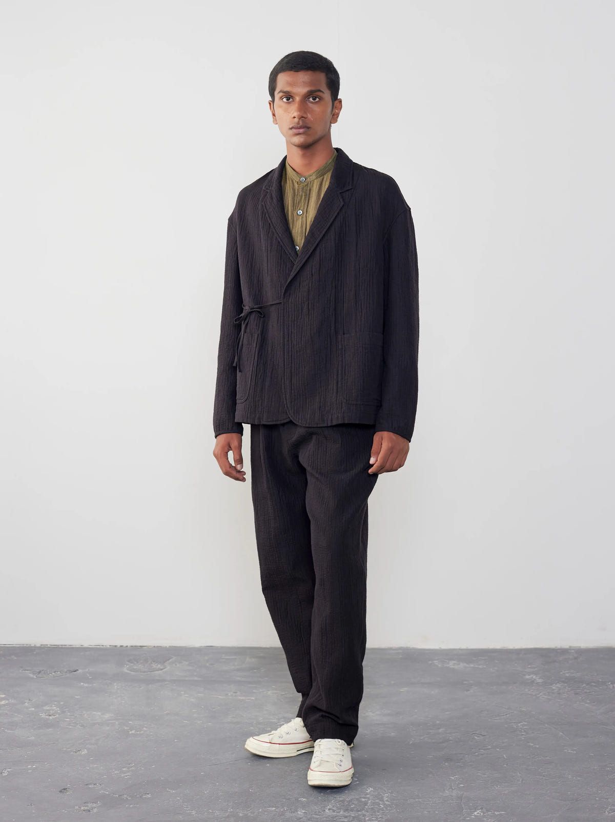 IT.EXC.23.26 OVERDYED PADDED WRAP JACKET - image 1