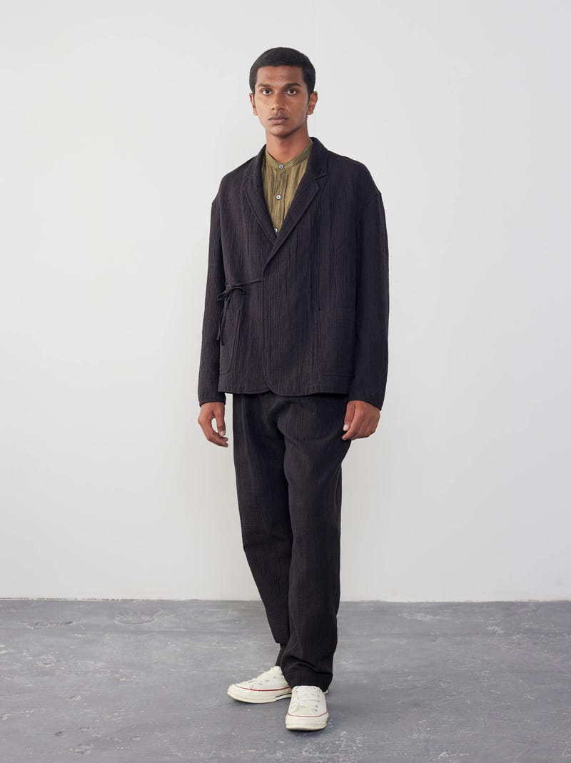 IT.EXC.23.26 OVERDYED PADDED WRAP JACKET