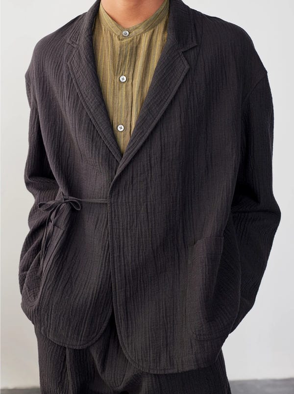 ITOH — IT.EXC.23.26 OVERDYED PADDED WRAP JACKET