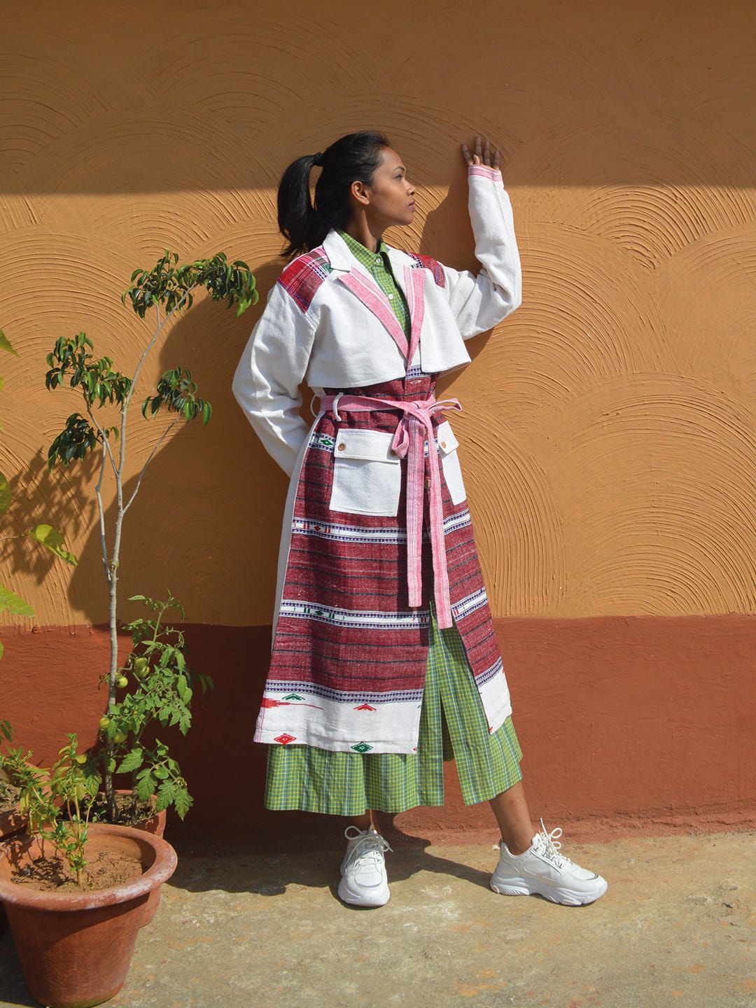 Maaysaree Unisex Trench Coat - image 4