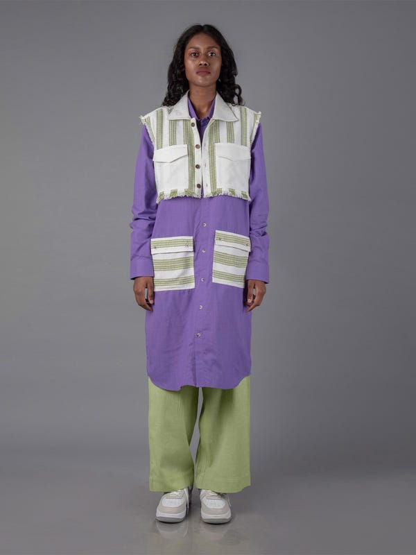 Johargram — Women crop shirt kurta Pant