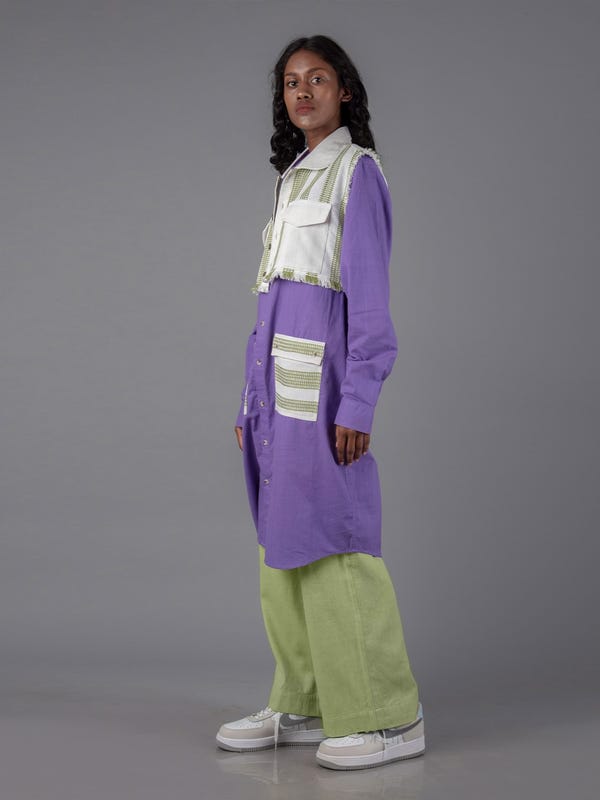 Johargram — Women crop shirt kurta Pant