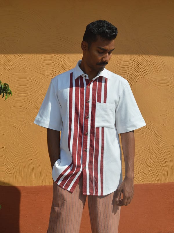 Johargram — Unisex Biru Half Sleeved Shirt