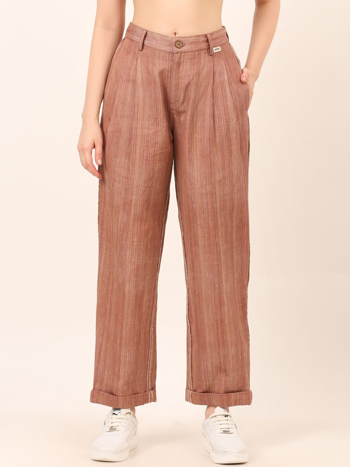Handspun & Handwoven Denim pant - image 2