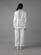 Women kukhna shirt sleeveless shrug pant view 3