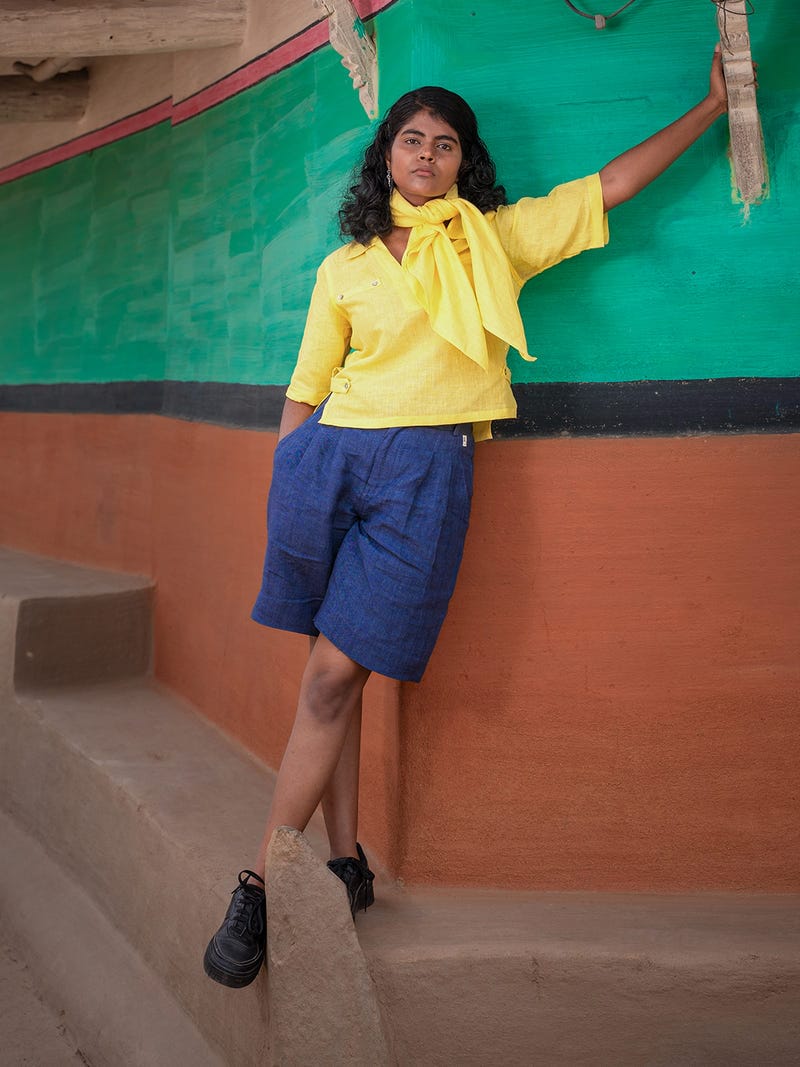 Yellow Tuibasa scarf
