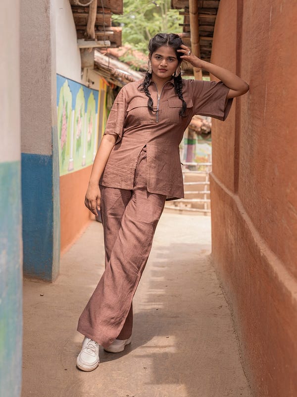Johargram — Brown Tuibasa  Shirt Pant