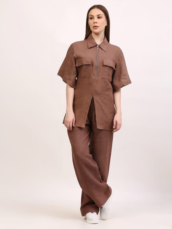 Johargram — Brown Tuibasa  Shirt Pant