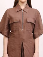 Brown Tuibasa  Shirt Pant view 3