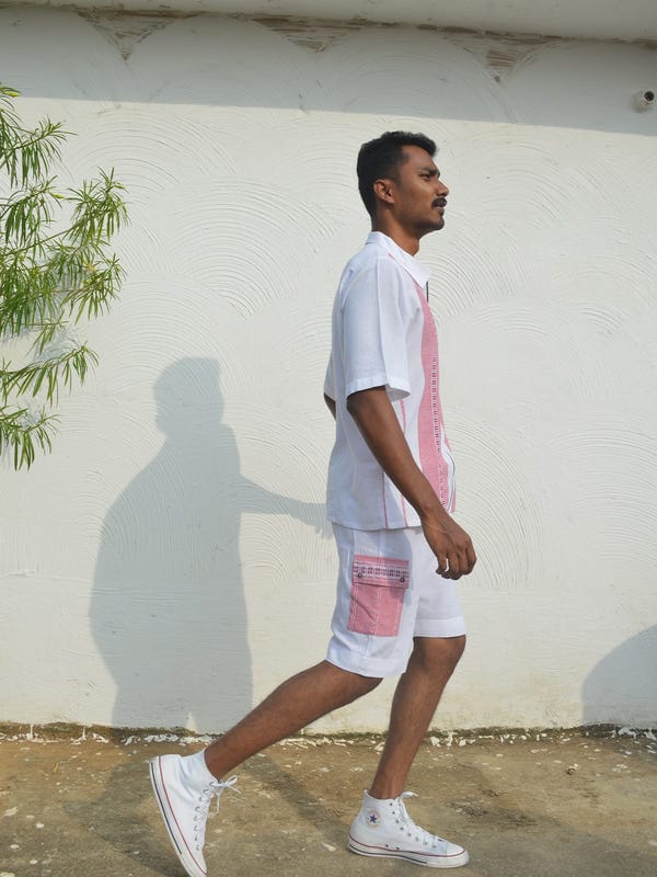 Johargram — Pindna half shirt and short co-ord set
