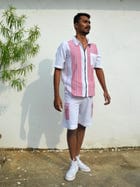 Pindna half shirt and short co-ord set view 3