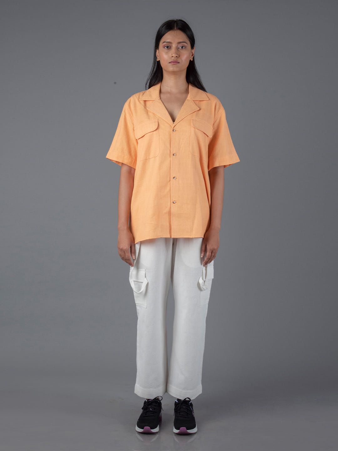 Women camp collar Shirt and pant - image 2