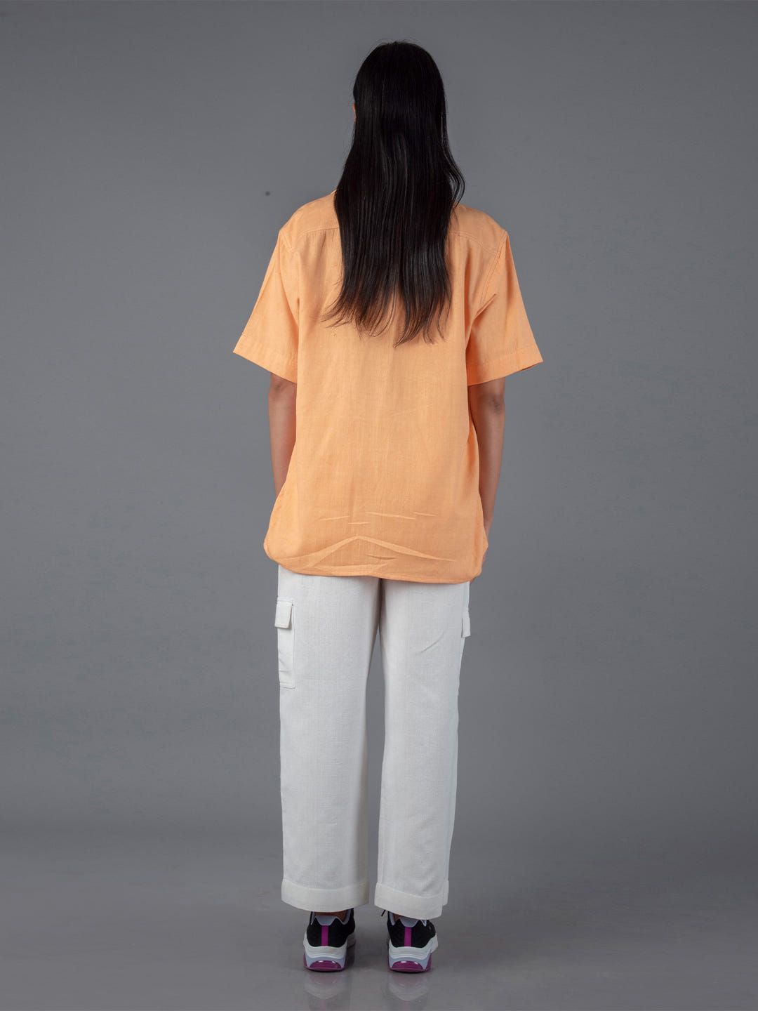 Women camp collar Shirt and pant - image 4