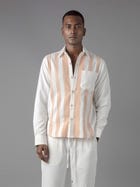 Unisex Khukhna peach shirt view 1