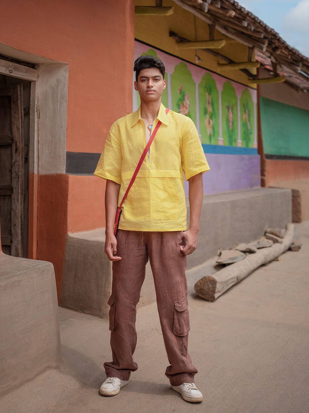 Yellow Tuibasa Zip Shirt - image 1