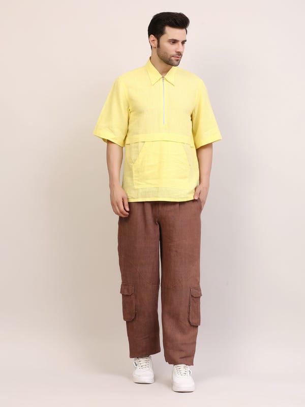 Johargram — Yellow Tuibasa Zip Shirt