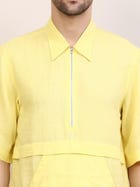 Yellow Tuibasa Zip Shirt view 3