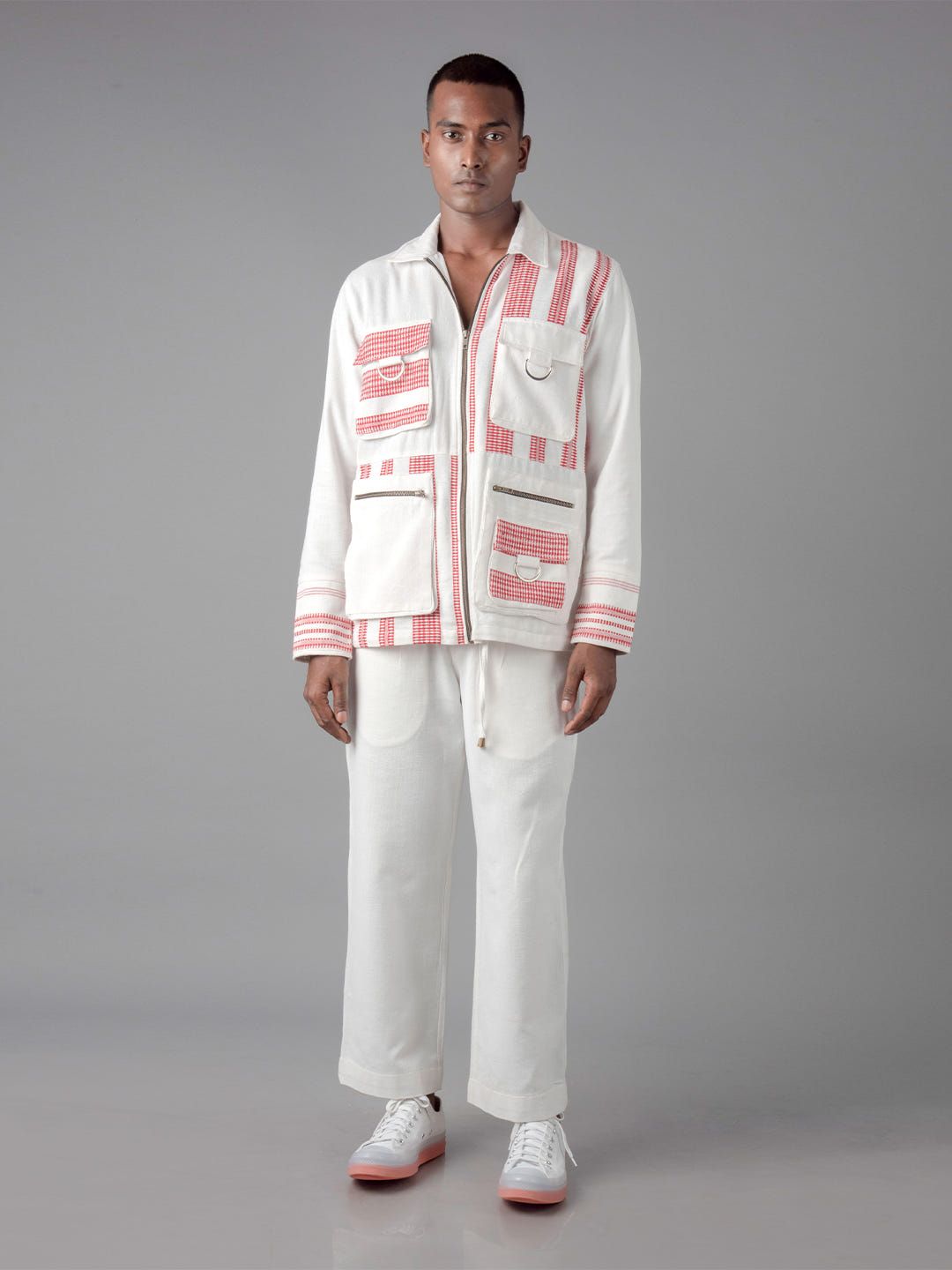 Jharkhand handloom textile unisex Shacket - image 2