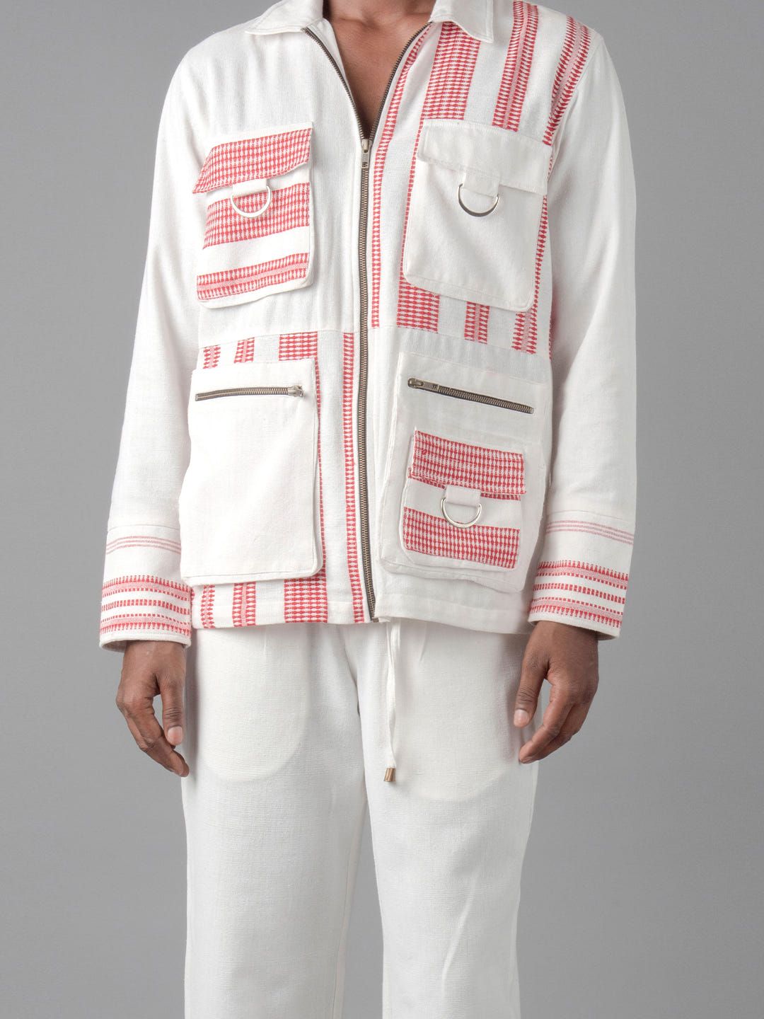 Jharkhand handloom textile unisex Shacket - image 3