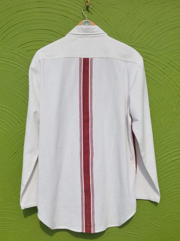 Johargram — Biru  Handloom Unisex Shirt