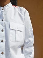 Women Biru Shirt view 4