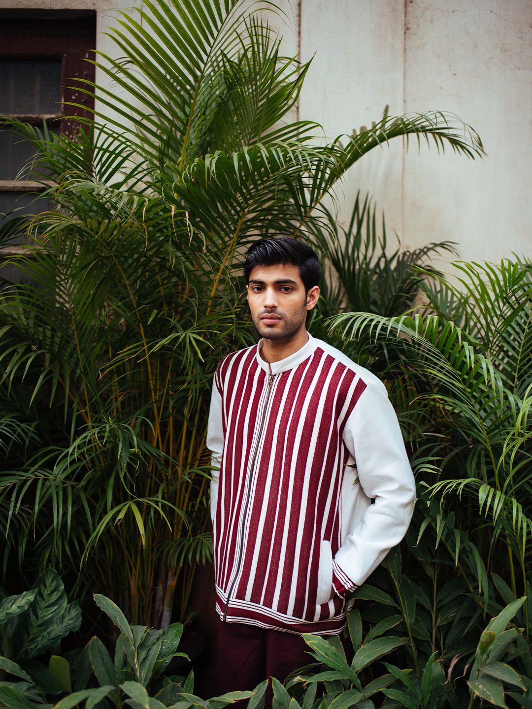 Biru Unisex Bomber Jackets - image 1