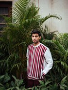 Biru Unisex Bomber Jackets view 1