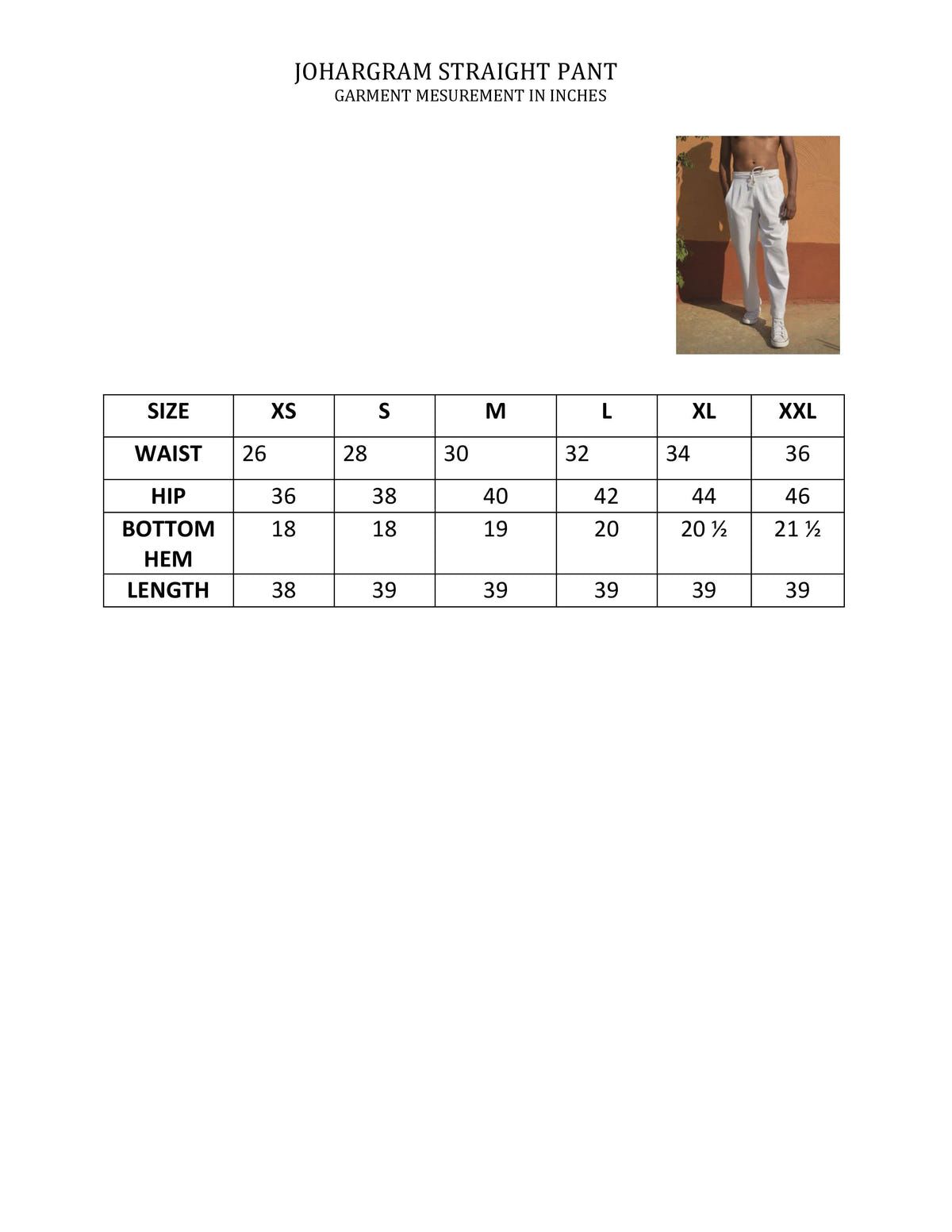 Unisex Straight Pajama Trousers - image 6