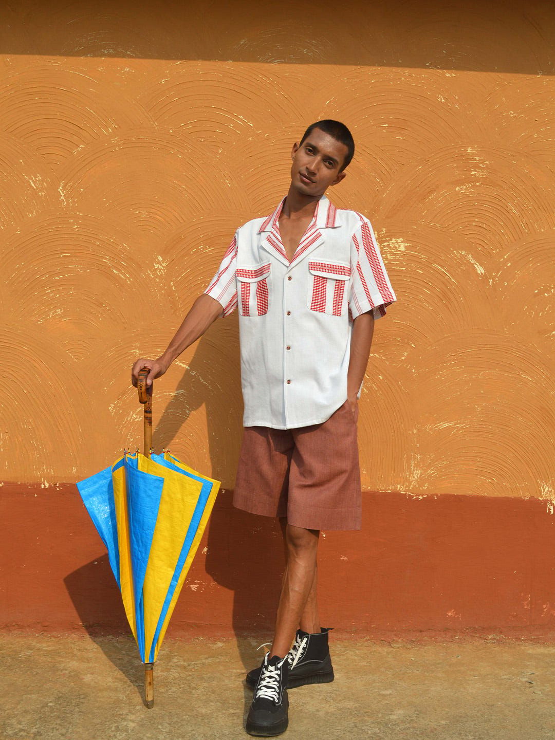 Camp collar shirt - image 5